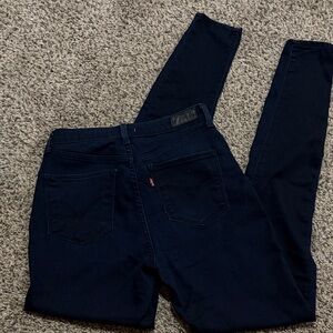 Levi's Women's Dark Blue Skinny Jeans